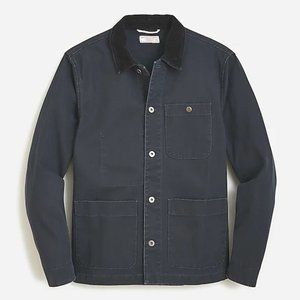 J.Crew Wallace & Barnes Chore Jacket with Corduroy Collar
